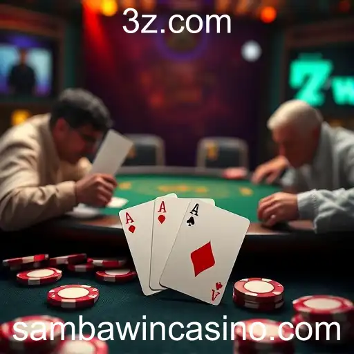 Experiência de Poker no Sambawin Casino